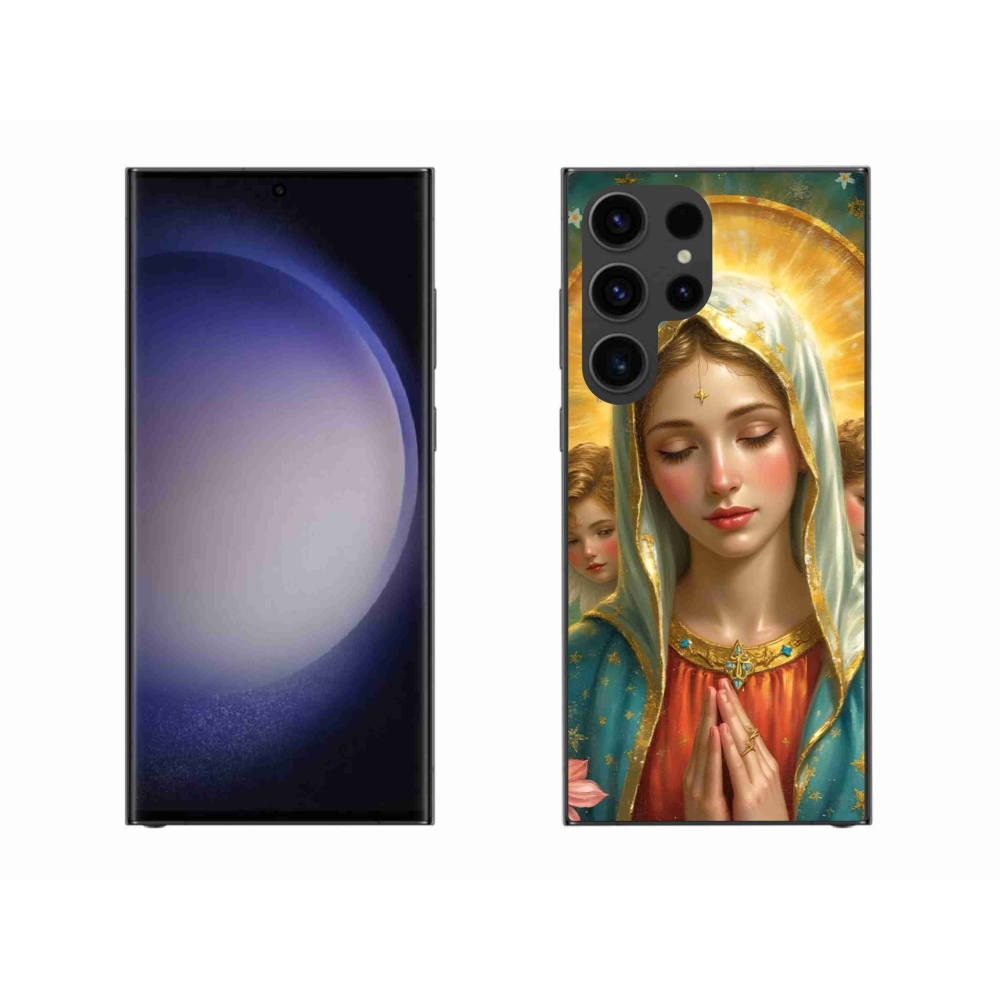 Gelový kryt mmCase na Samsung Galaxy S23 Ultra 5G - náboženský motiv 3