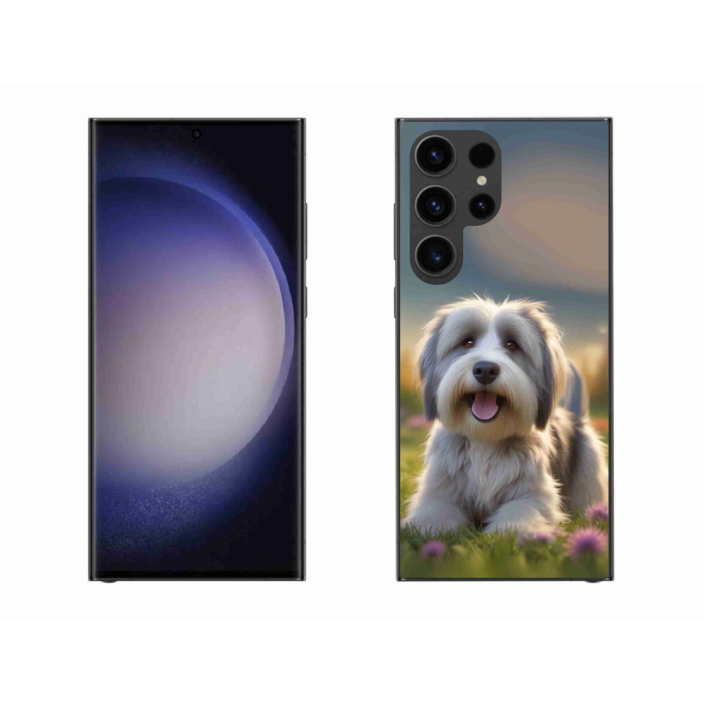 Gelový kryt mmCase na Samsung Galaxy S23 Ultra 5G - roztomilý havanský psík
