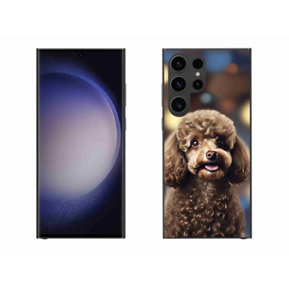 Gelový kryt mmCase na Samsung Galaxy S23 Ultra 5G - roztomilý pudl