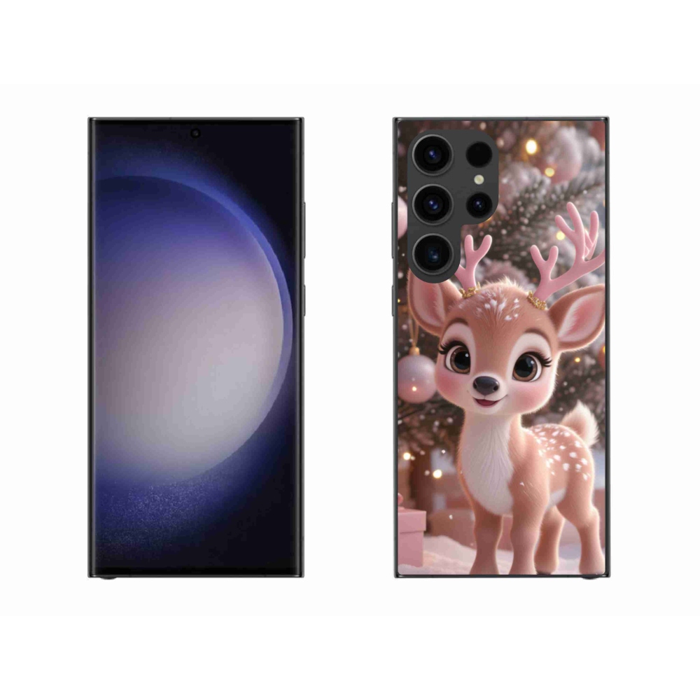 Gelový kryt mmCase na Samsung Galaxy S23 Ultra 5G - roztomilý sob