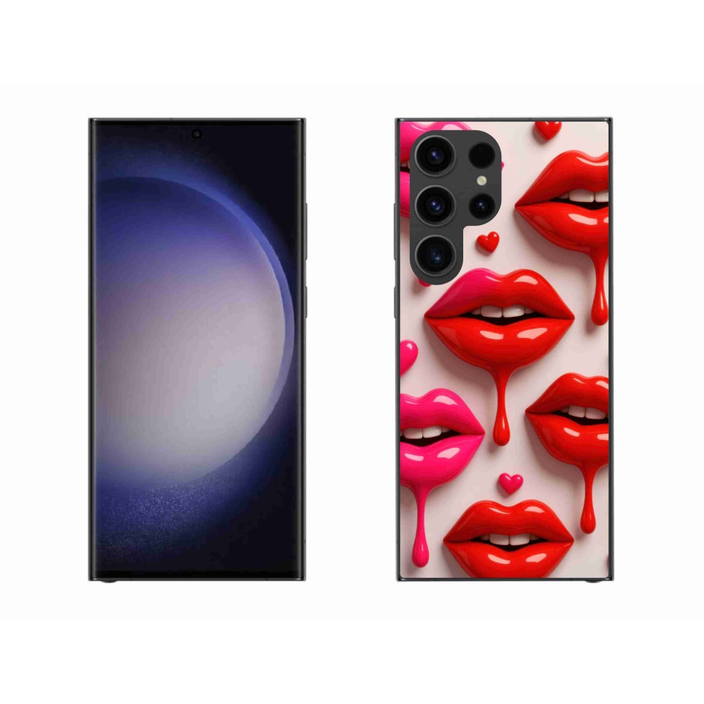 Gelový kryt mmCase na Samsung Galaxy S23 Ultra 5G - rty 2