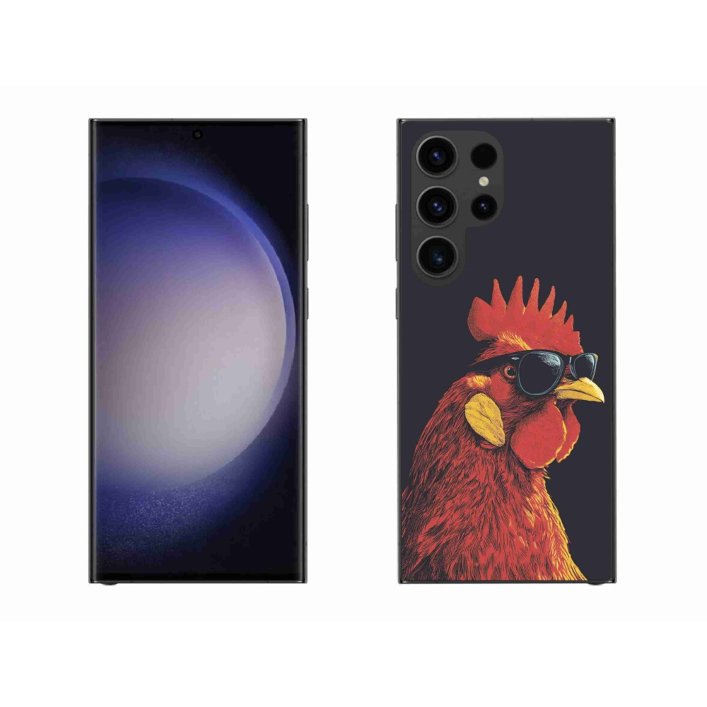 Gelový kryt mmCase na Samsung Galaxy S23 Ultra 5G - stylový kohout