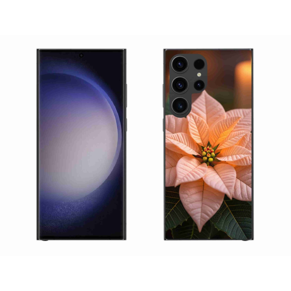 Gelový kryt mmCase na Samsung Galaxy S23 Ultra 5G - vánoční hvězda