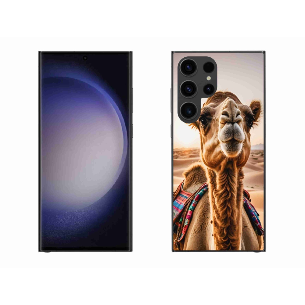 Gelový kryt mmCase na Samsung Galaxy S23 Ultra 5G - velbloud
