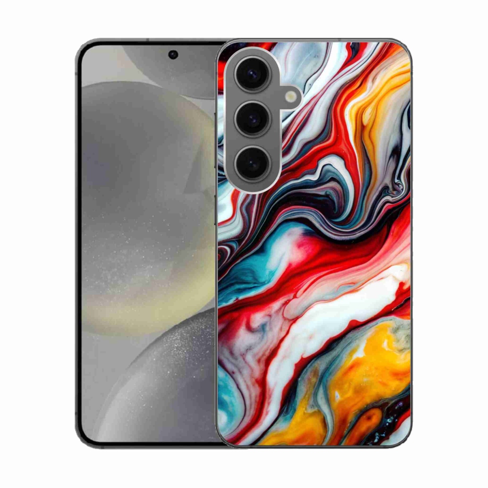 Gelový kryt mmCase na Samsung Galaxy S24 - abstraktní motiv 35