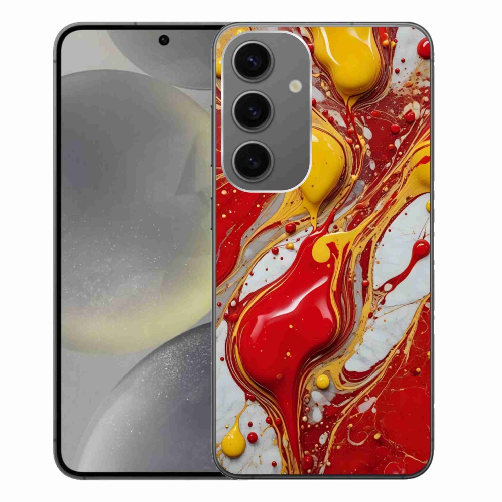 Gelový kryt mmCase na Samsung Galaxy S24+ - abstraktní motiv 42