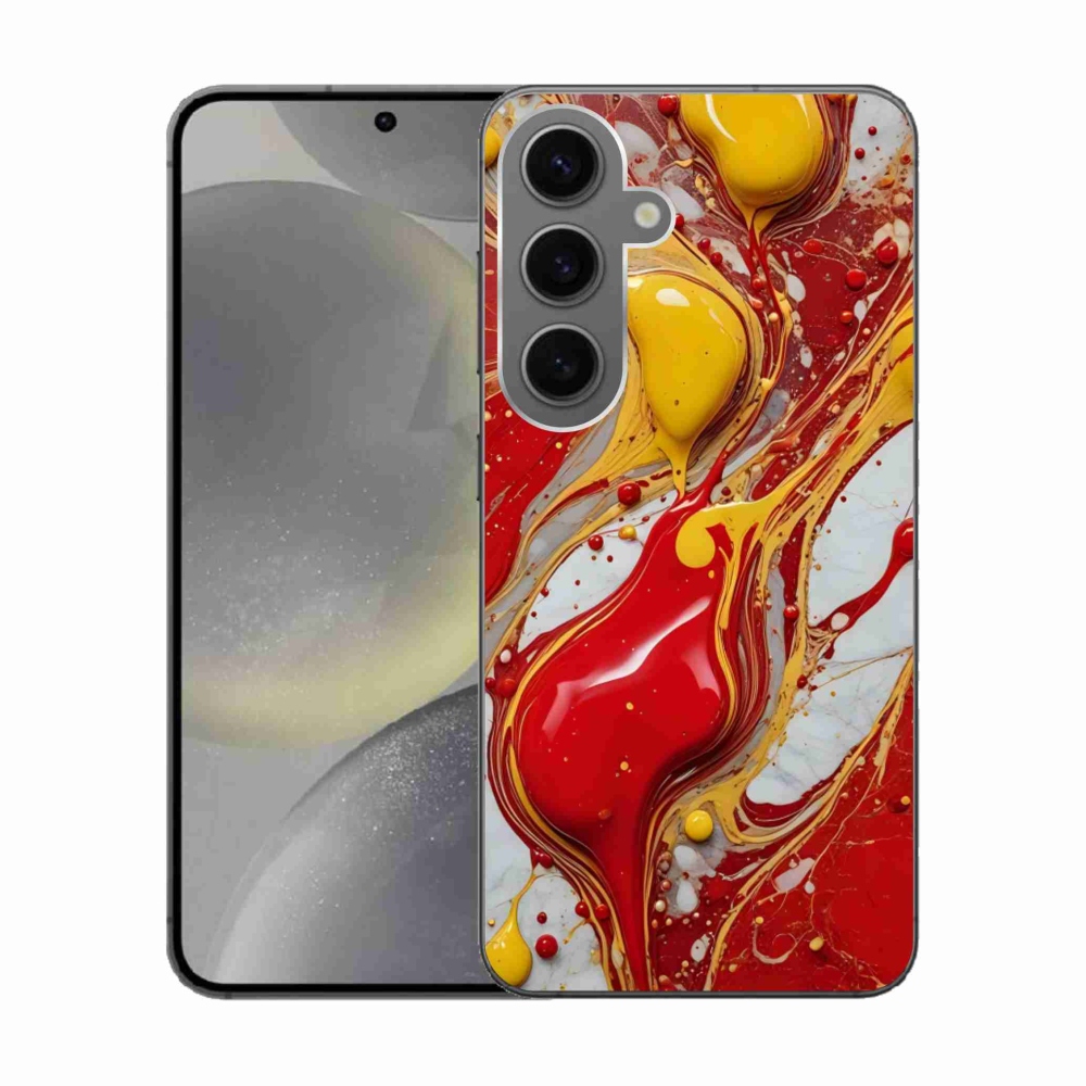 Gelový kryt mmCase na Samsung Galaxy S24 - abstraktní motiv 42