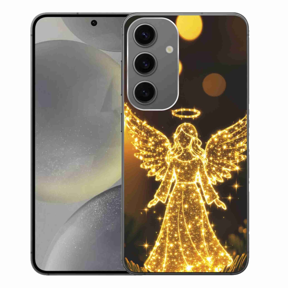 Gelový kryt mmCase na Samsung Galaxy S24+ - anděl