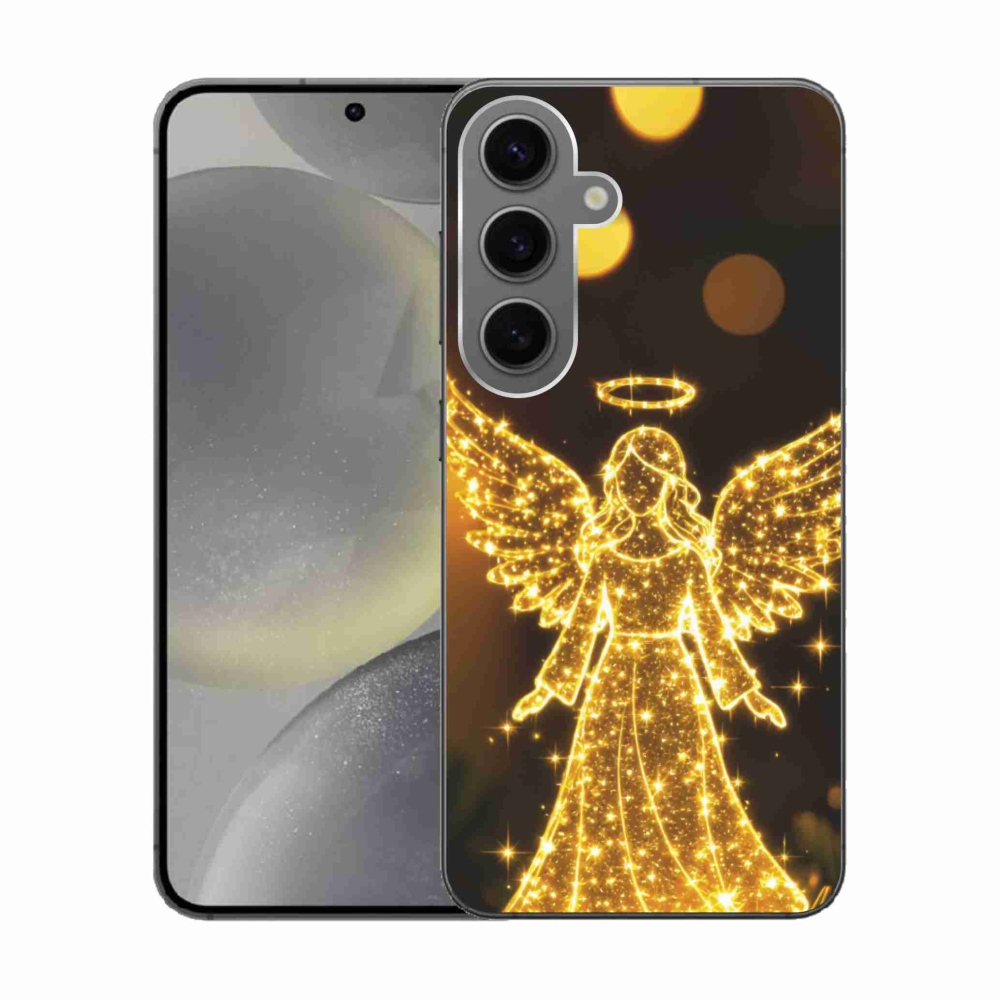Gelový kryt mmCase na Samsung Galaxy S24 - anděl