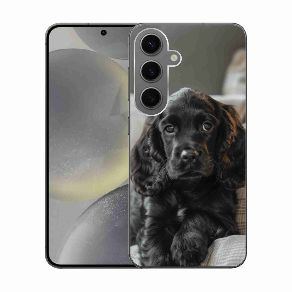 Gelový kryt mmCase na Samsung Galaxy S24 - anglický kokršpaněl