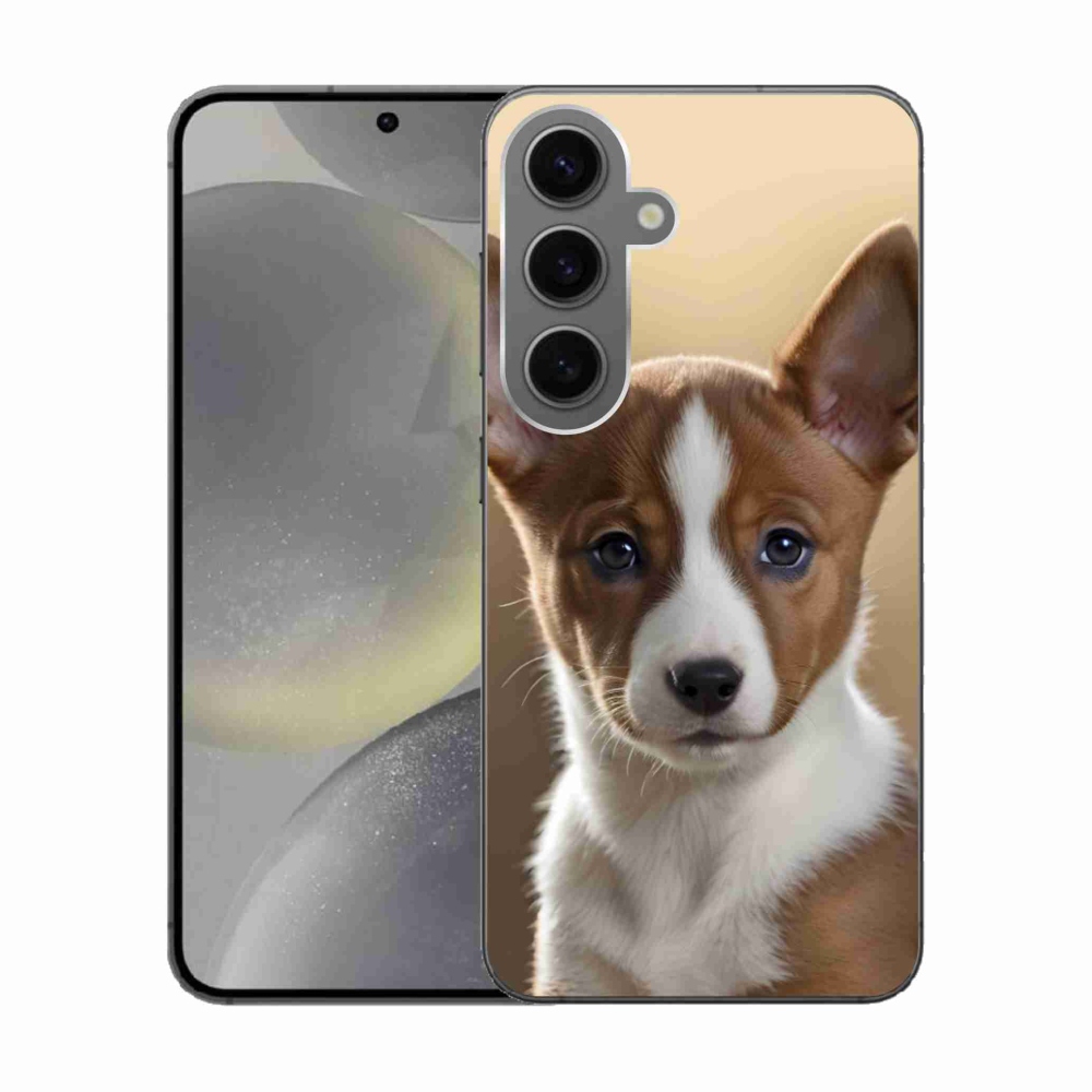 Gelový kryt mmCase na Samsung Galaxy S24 - basenji