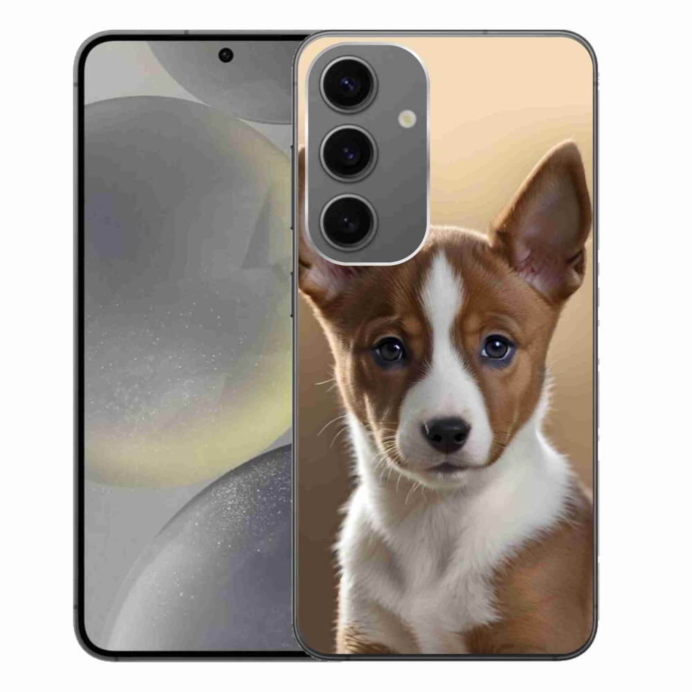 Gelový kryt mmCase na Samsung Galaxy S24+ - basenji