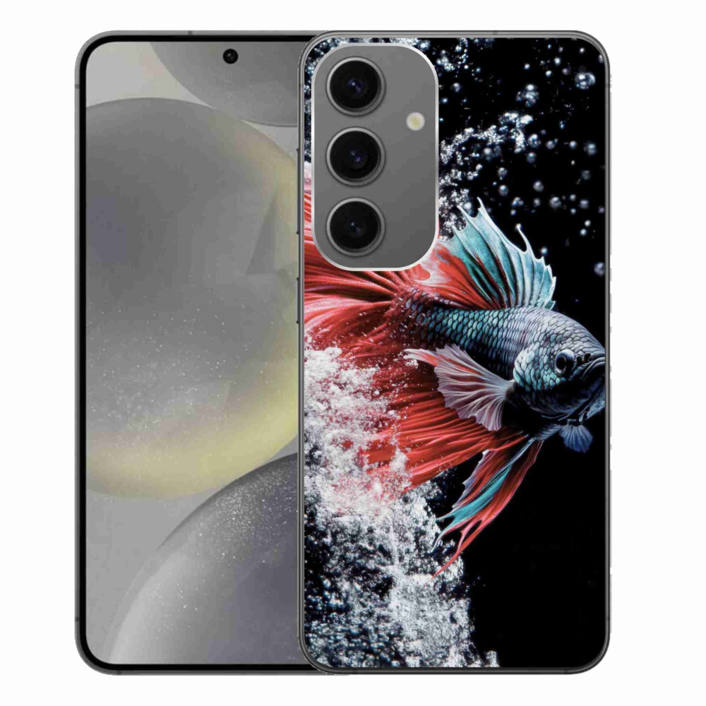 Gelový kryt mmCase na Samsung Galaxy S24+ - bojovnice pestrá