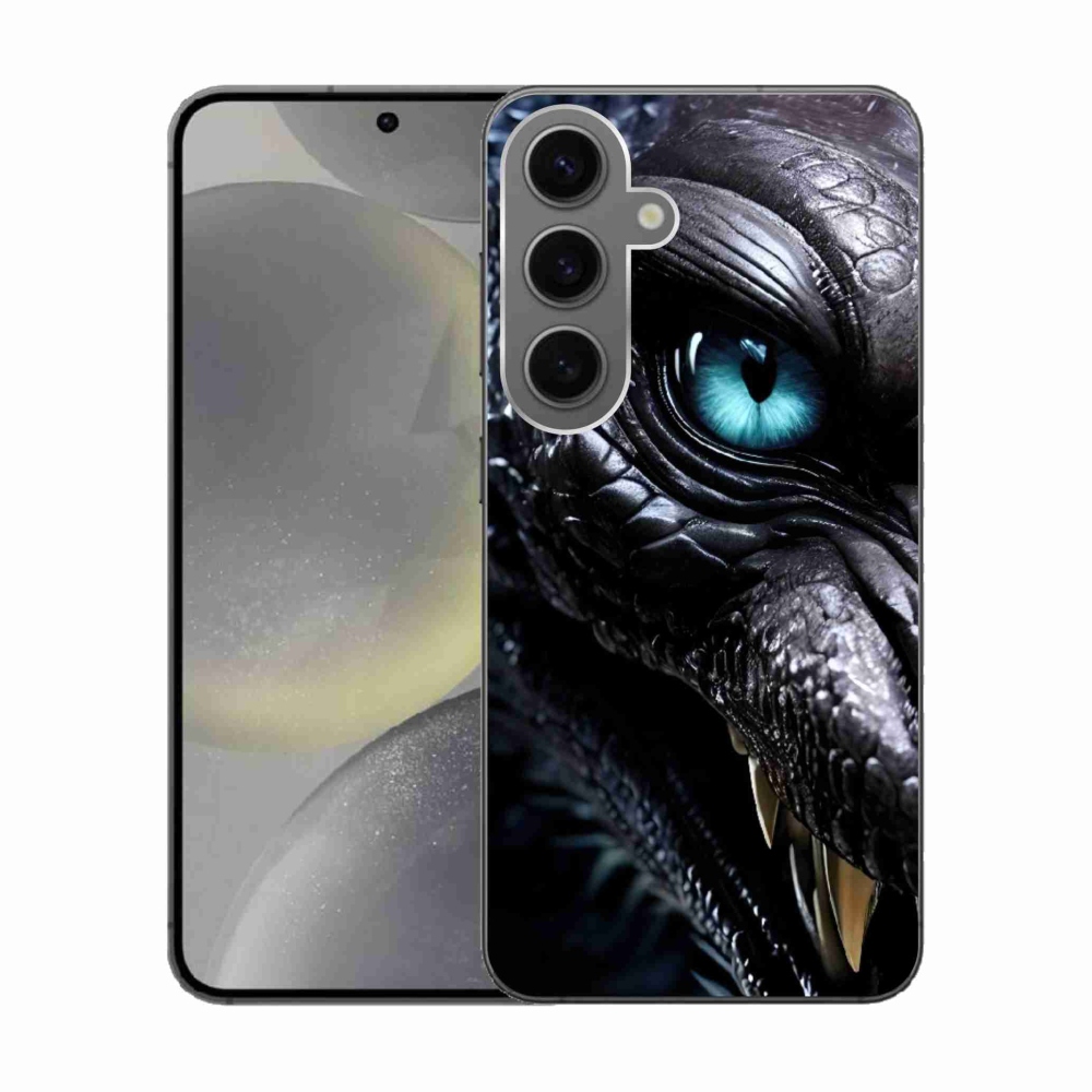 Gelový kryt mmCase na Samsung Galaxy S24 - dračí pohled