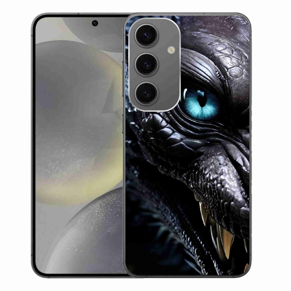 Gelový kryt mmCase na Samsung Galaxy S24+ - dračí pohled