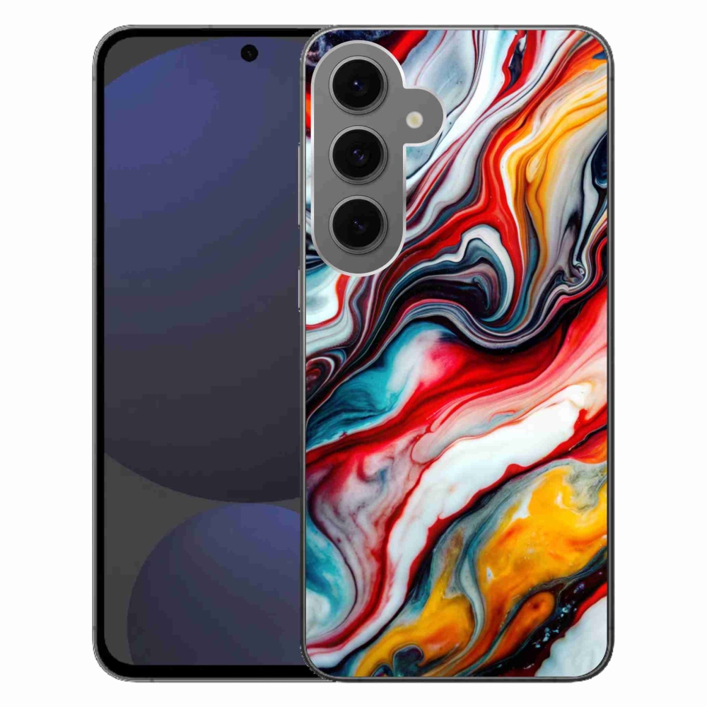 Gelový kryt mmCase na Samsung Galaxy S24 FE - abstraktní motiv 35