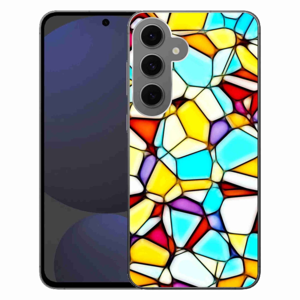 Gelový kryt mmCase na Samsung Galaxy S24 FE - abstraktní motiv 40