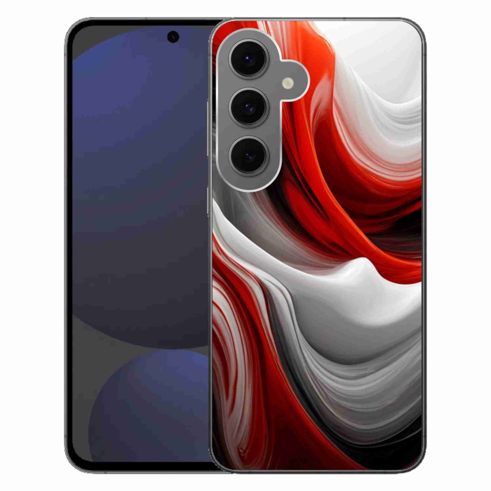 Gelový kryt mmCase na Samsung Galaxy S24 FE - abstraktní motiv 47