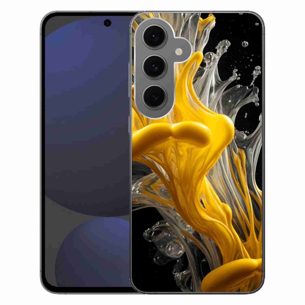 Gelový kryt mmCase na Samsung Galaxy S24 FE - abstraktní motiv 48