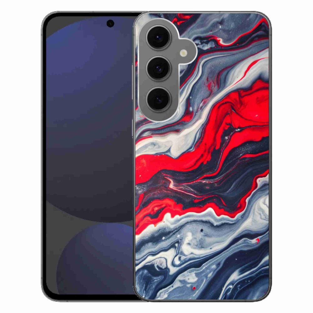 Gelový kryt mmCase na Samsung Galaxy S24 FE - abstraktní motiv 59