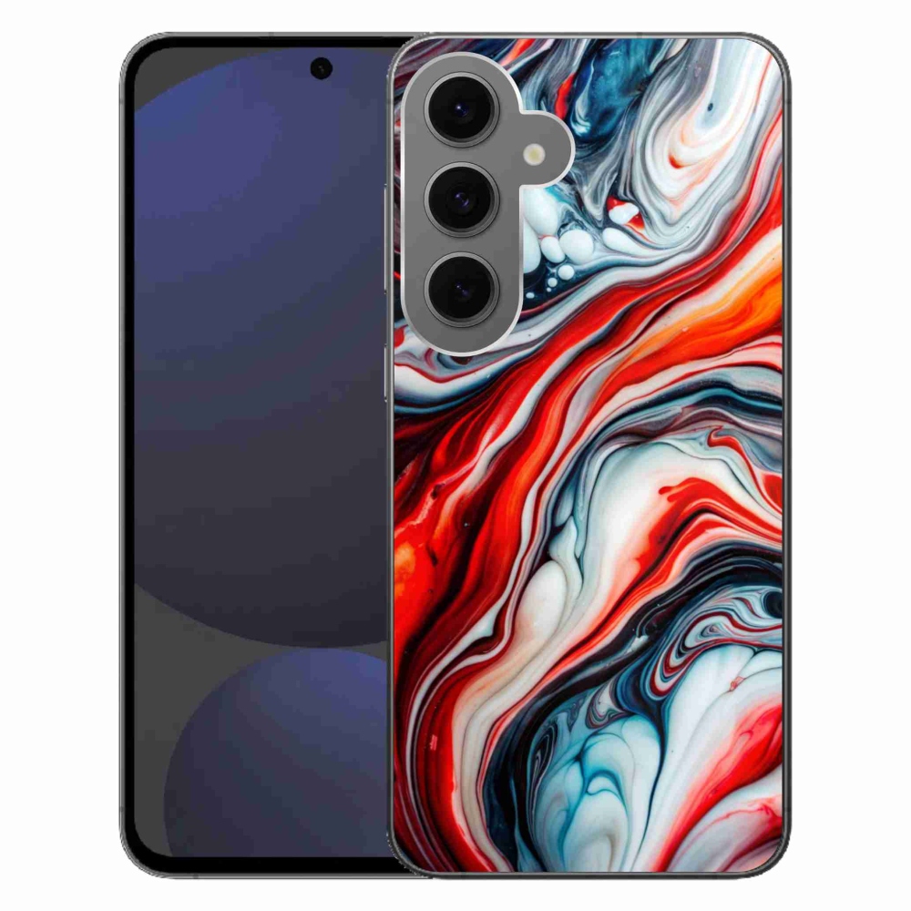 Gelový kryt mmCase na Samsung Galaxy S24 FE - abstraktní motiv 63