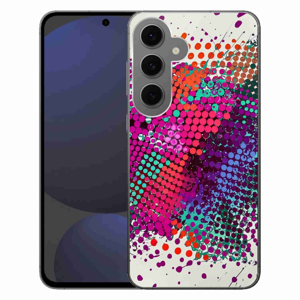 Gelový kryt mmCase na Samsung Galaxy S24 FE - abstraktní motiv 65