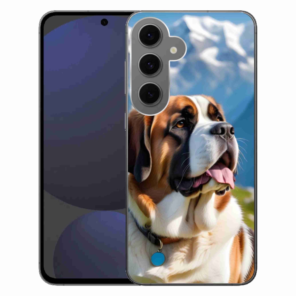 Gelový kryt mmCase na Samsung Galaxy S24 FE - bernardýn