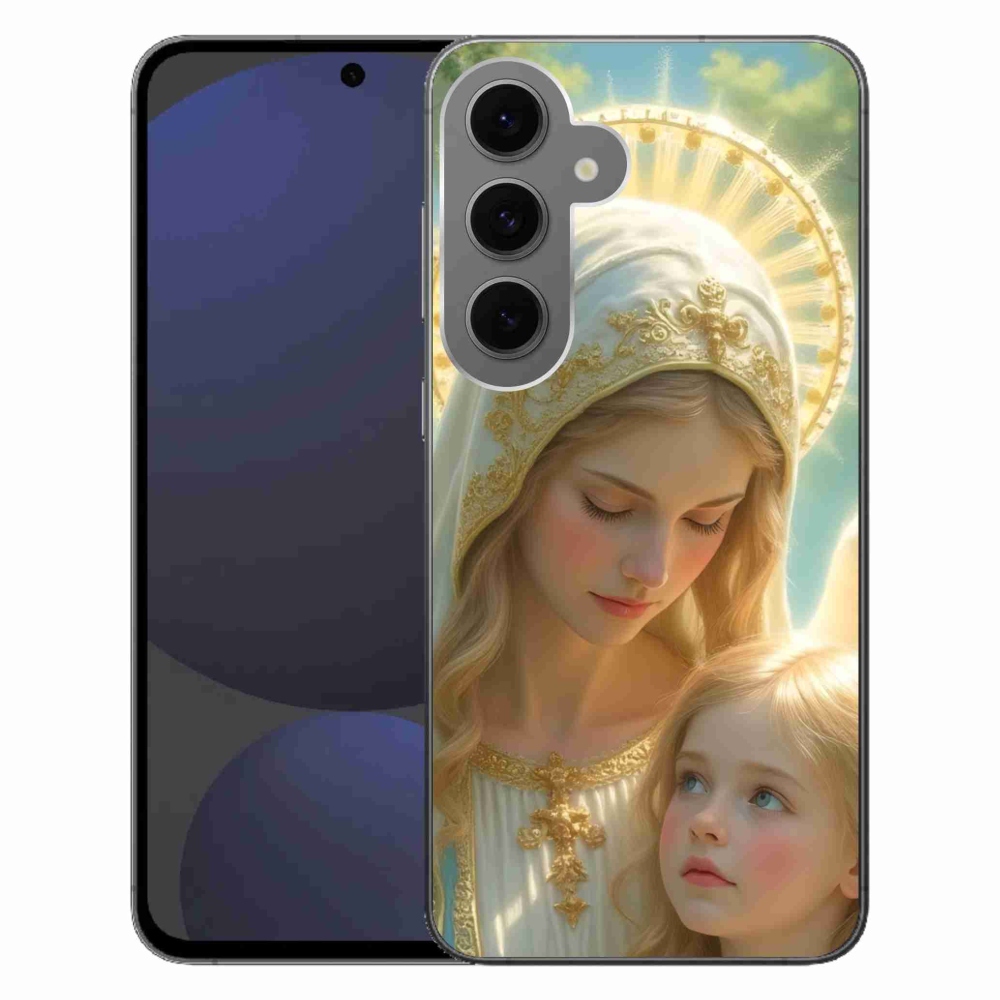 Gelový kryt mmCase na Samsung Galaxy S24 FE - náboženský motiv 2