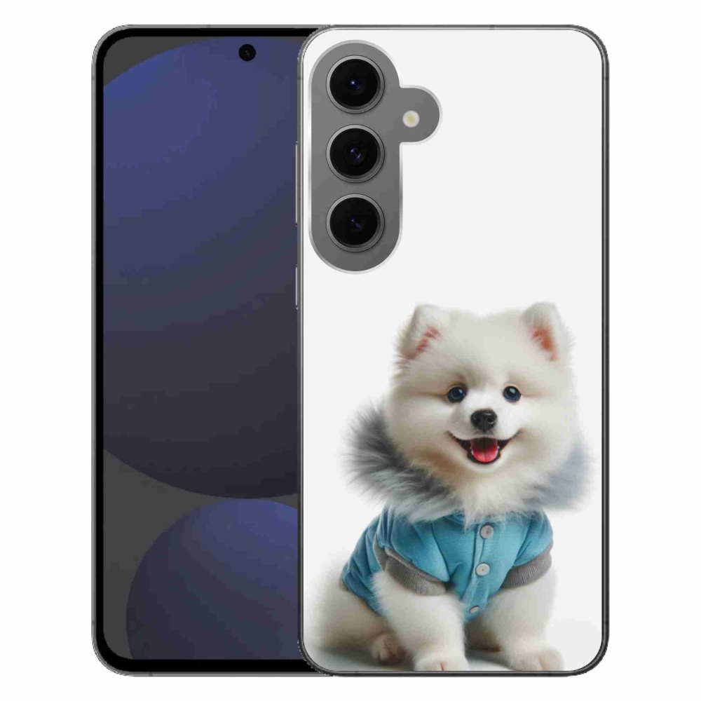 Gelový kryt mmCase na Samsung Galaxy S24 FE - pomeranian