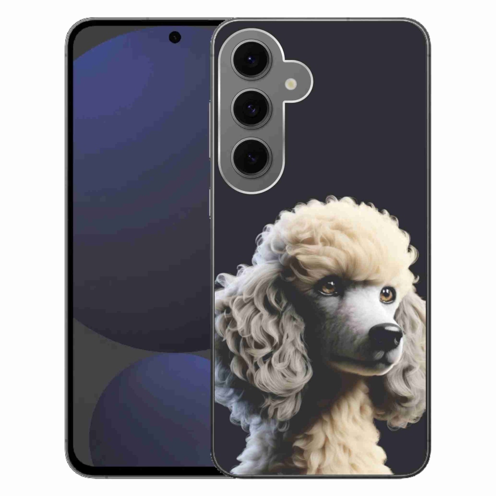 Gelový kryt mmCase na Samsung Galaxy S24 FE - pudl