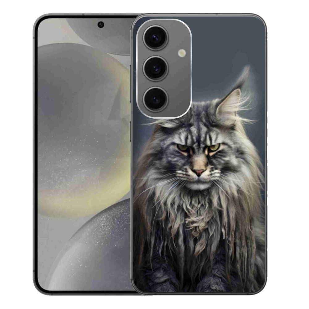 Gelový kryt mmCase na Samsung Galaxy S24+ - kočíčí pohled 4