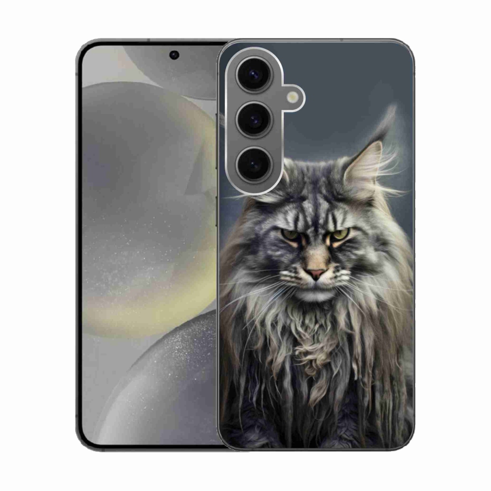 Gelový kryt mmCase na Samsung Galaxy S24 - kočíčí pohled 4