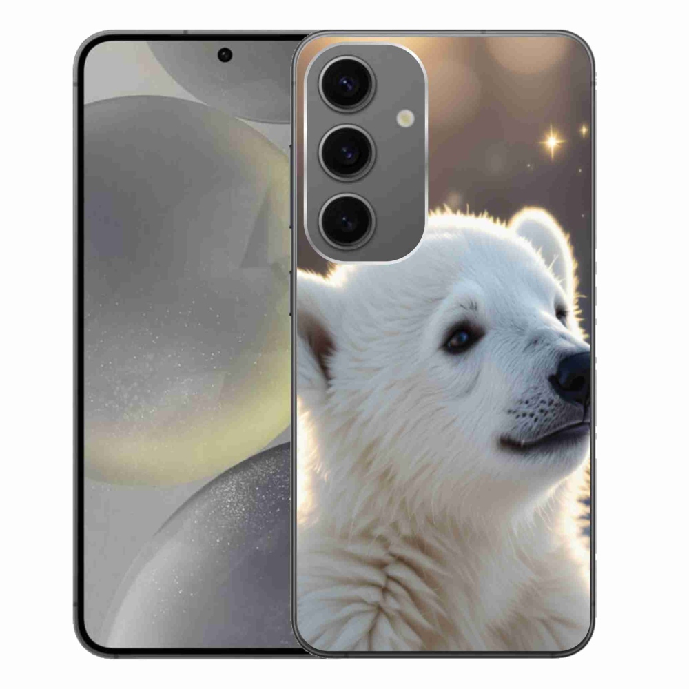 Gelový kryt mmCase na Samsung Galaxy S24+ - lední medvěd