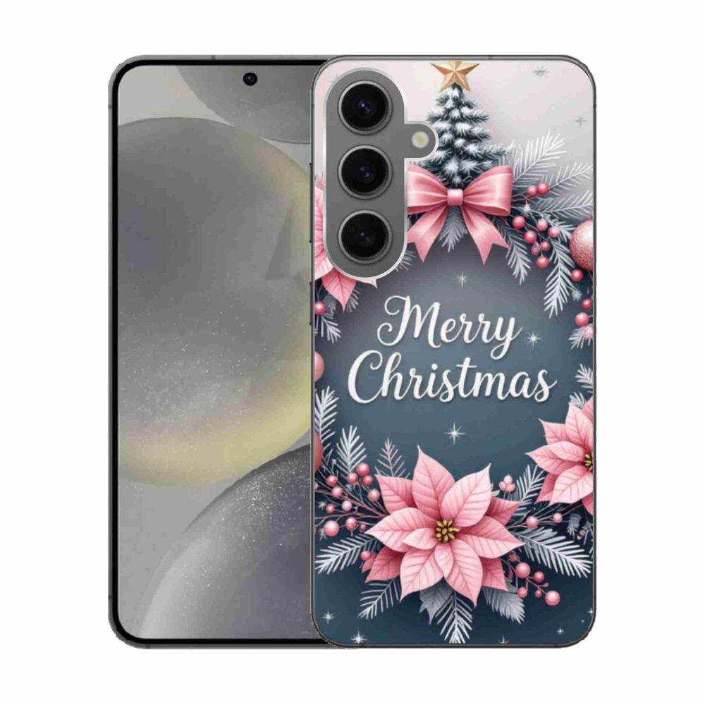 Gelový kryt mmCase na Samsung Galaxy S24 - merry christmas