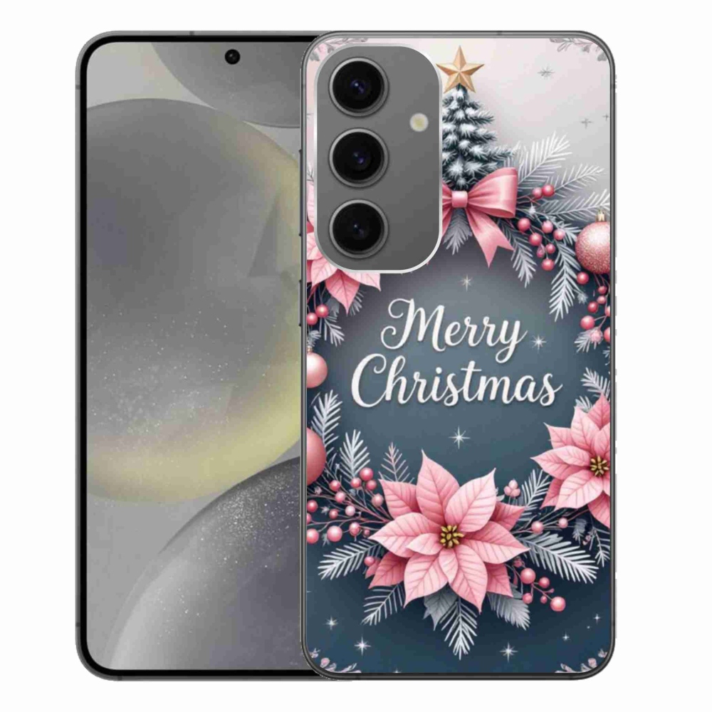 Gelový kryt mmCase na Samsung Galaxy S24+ - merry christmas