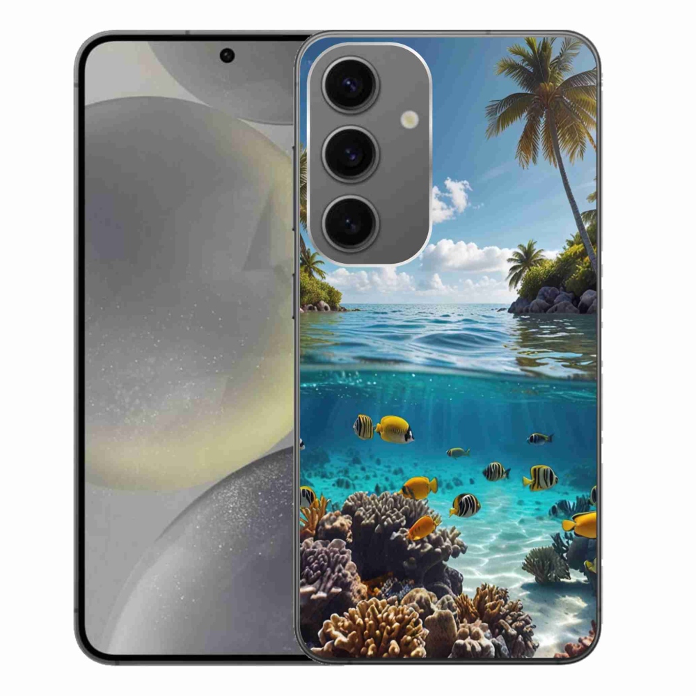 Gelový kryt mmCase na Samsung Galaxy S24+ - mořský svět 4