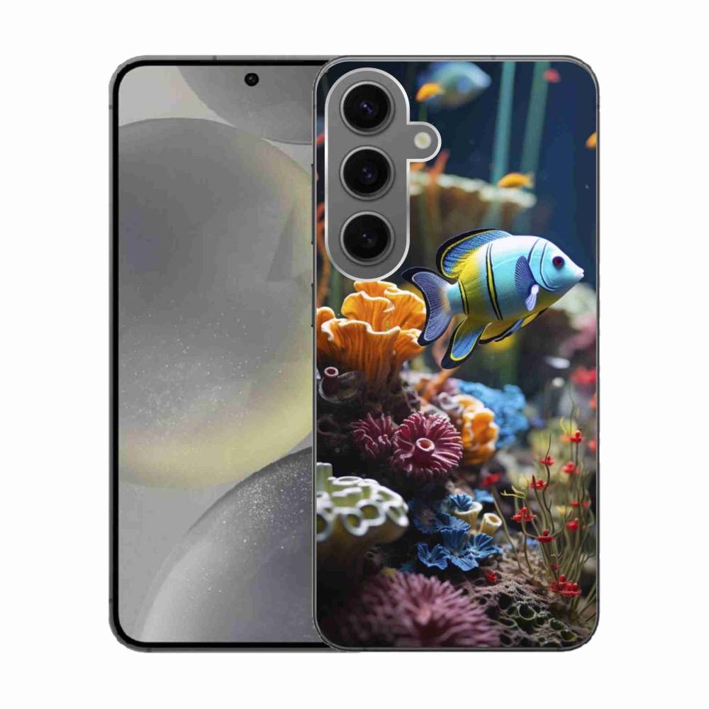 Gelový kryt mmCase na Samsung Galaxy S24 - mořský svět 5