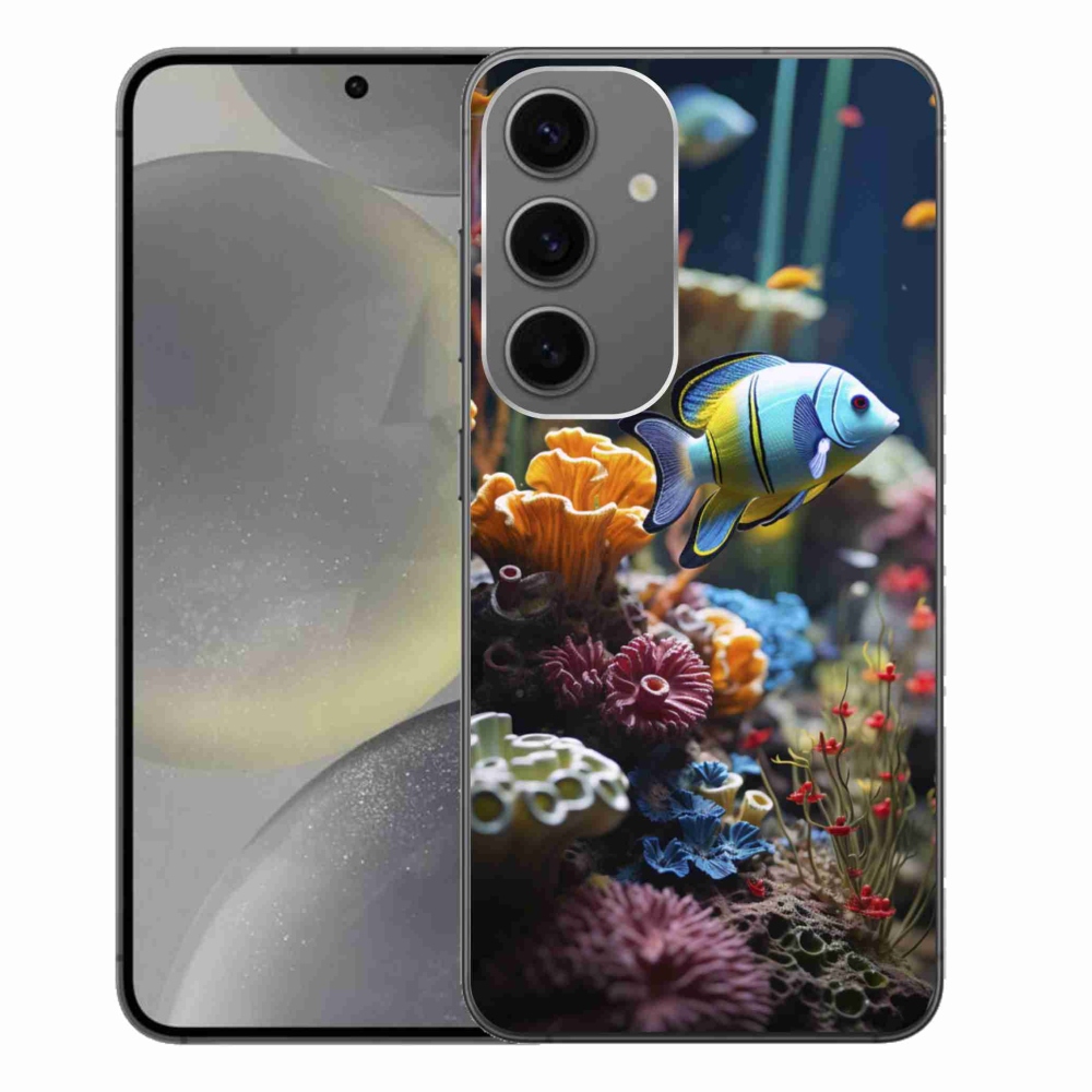 Gelový kryt mmCase na Samsung Galaxy S24+ - mořský svět 5