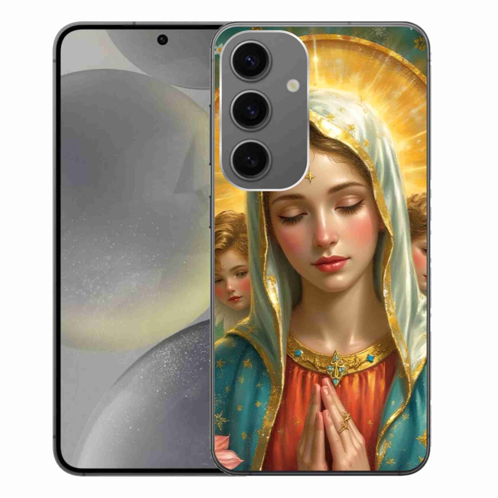 Gelový kryt mmCase na Samsung Galaxy S24+ - náboženský motiv 3