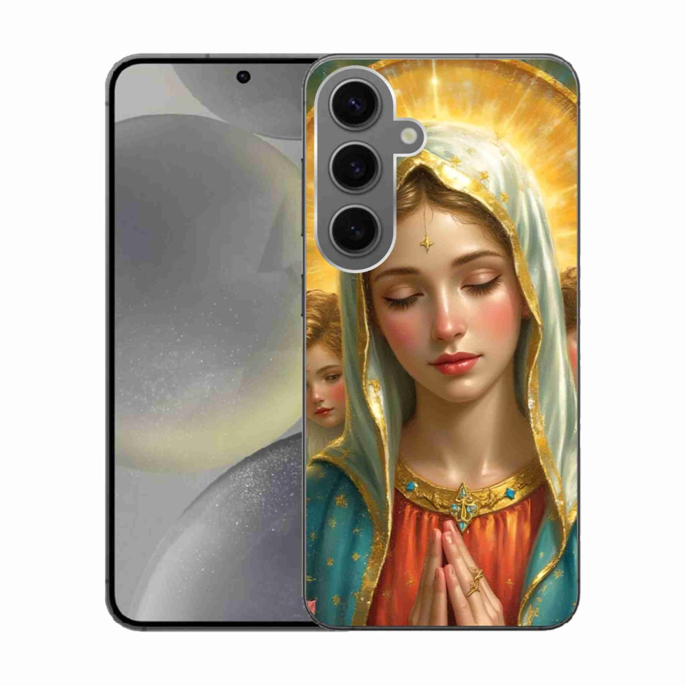 Gelový kryt mmCase na Samsung Galaxy S24 - náboženský motiv 3