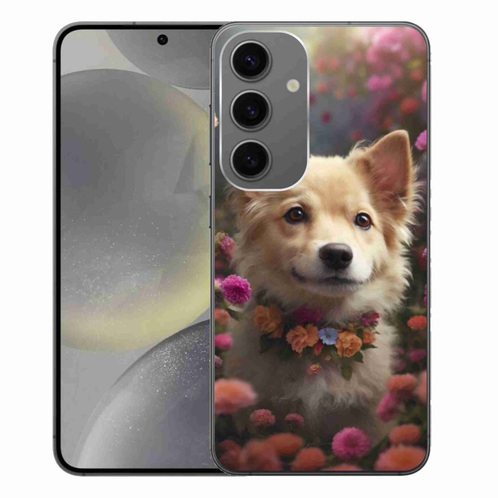 Gelový kryt mmCase na Samsung Galaxy S24+ - německý špic