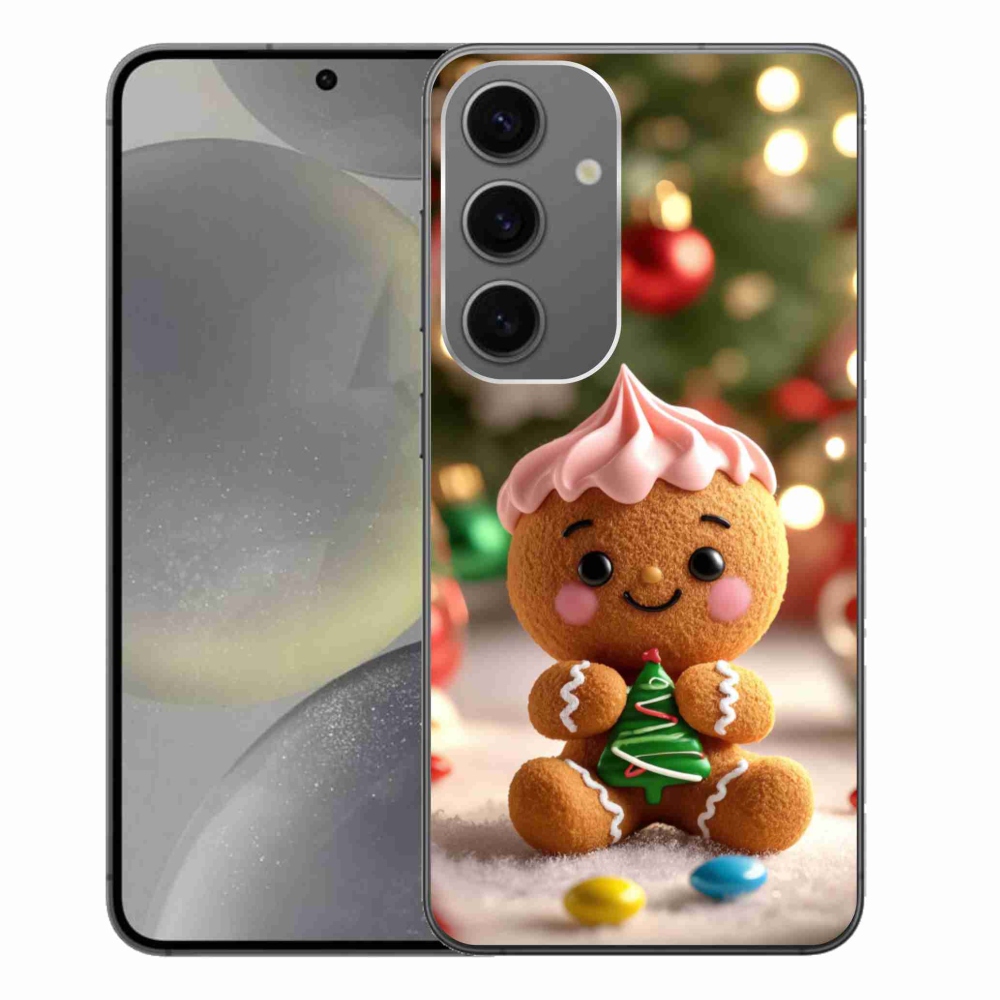 Gelový kryt mmCase na Samsung Galaxy S24+ - perníček