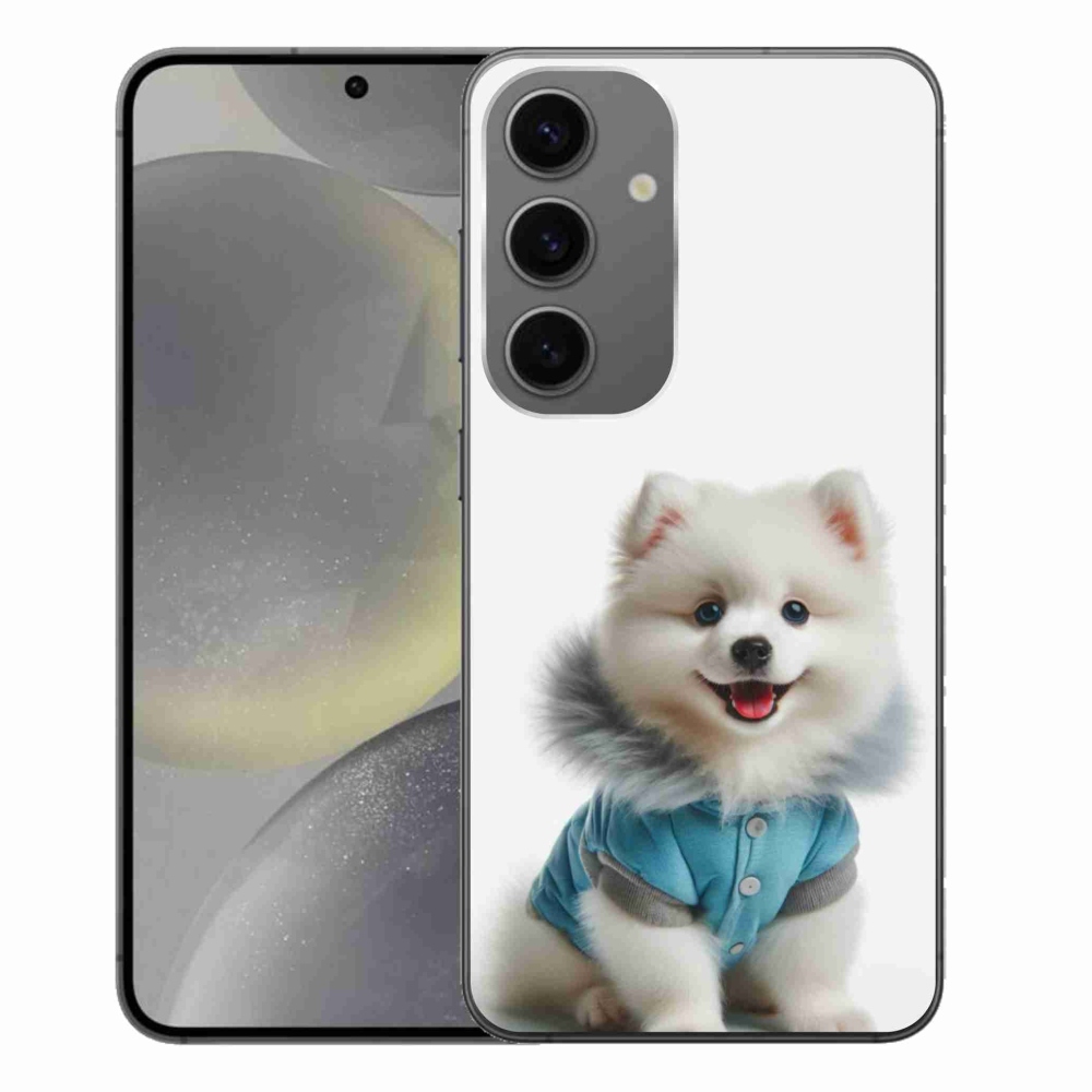 Gelový kryt mmCase na Samsung Galaxy S24+ - pomeranian