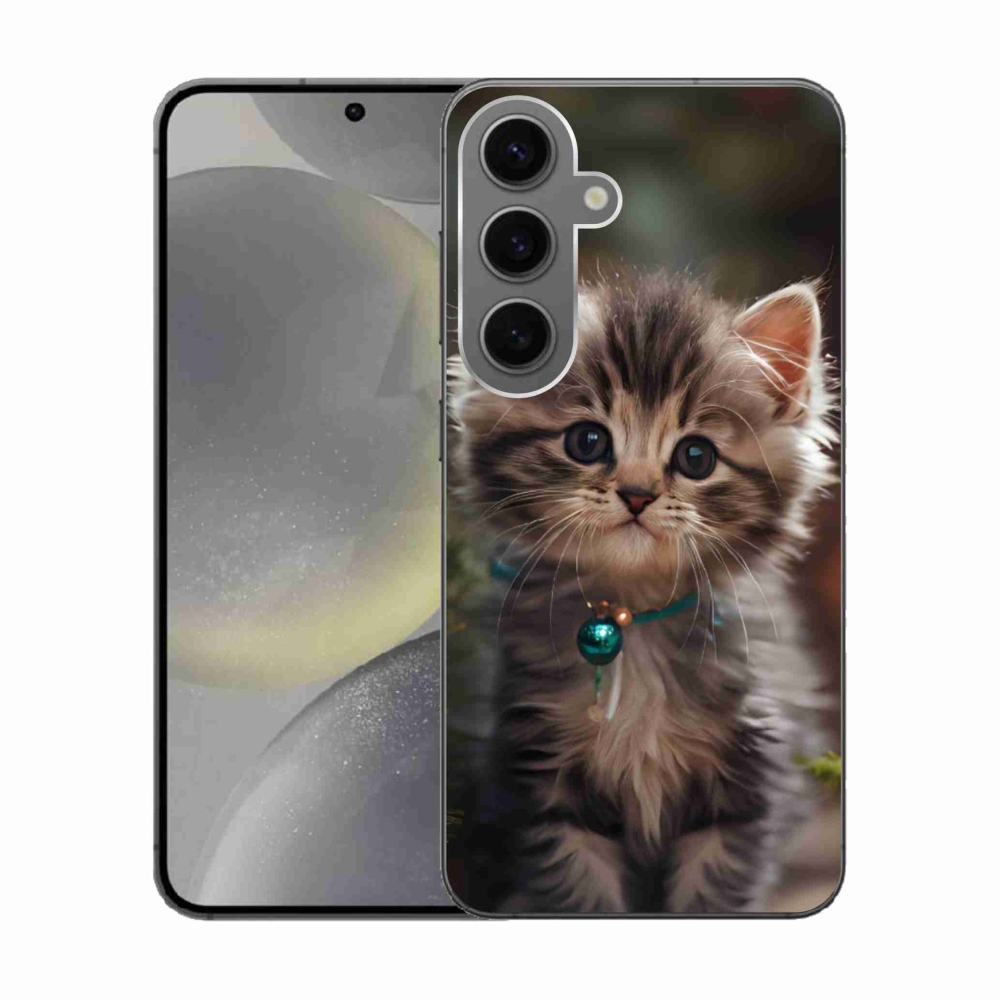 Gelový kryt mmCase na Samsung Galaxy S24 - roztomilé kotě 11