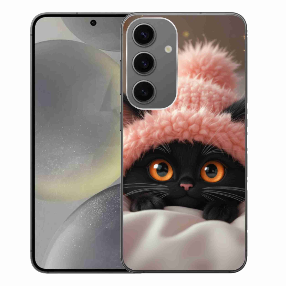 Gelový kryt mmCase na Samsung Galaxy S24+ - roztomilé kotě 7