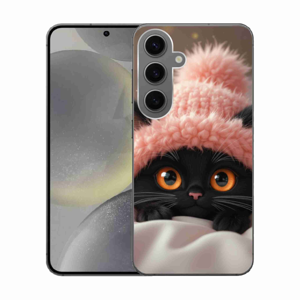 Gelový kryt mmCase na Samsung Galaxy S24 - roztomilé kotě 7