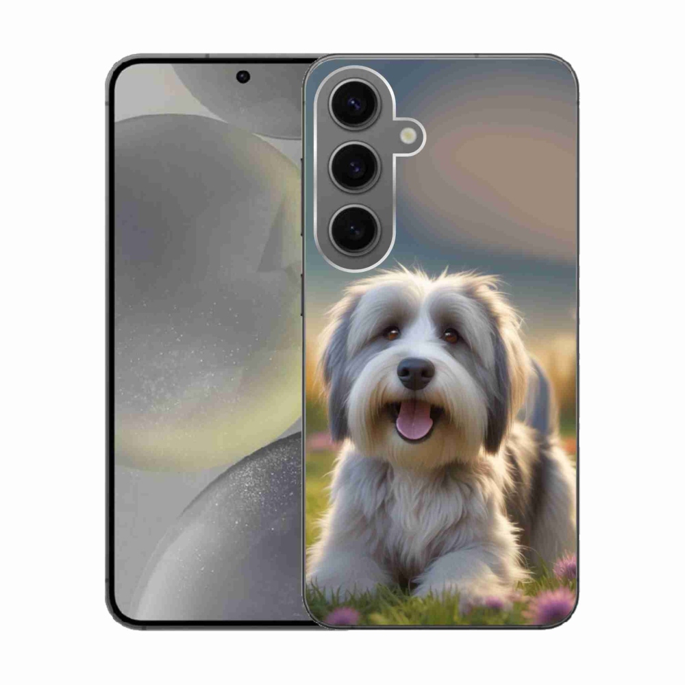 Gelový kryt mmCase na Samsung Galaxy S24 - roztomilý havanský psík