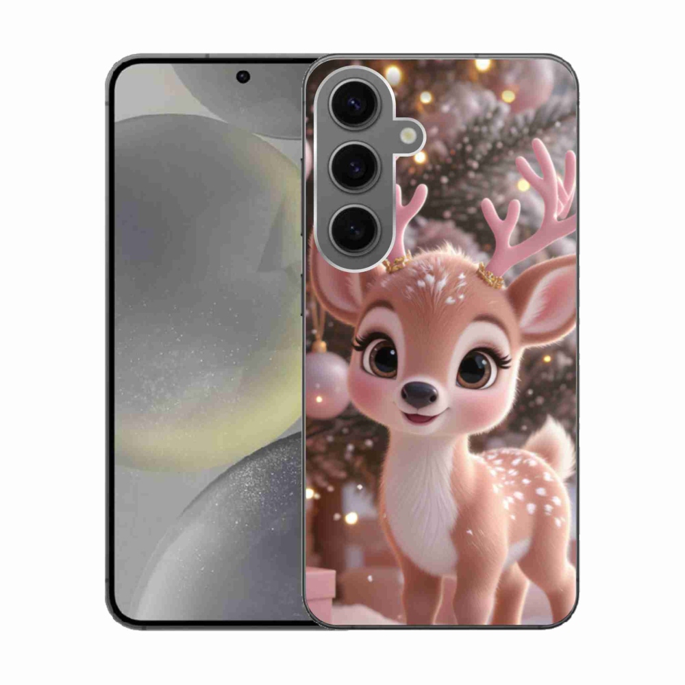 Gelový kryt mmCase na Samsung Galaxy S24 - roztomilý sob