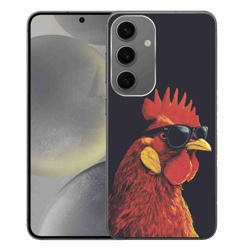 Gelový kryt mmCase na Samsung Galaxy S24+ - stylový kohout