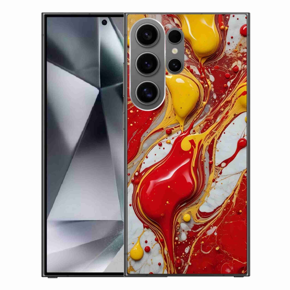 Gelový kryt mmCase na Samsung Galaxy S24 Ultra - abstraktní motiv 42